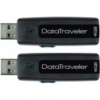 Флешка KINGSTON 4GB Pen Drives USB DT100-4GB-2P
