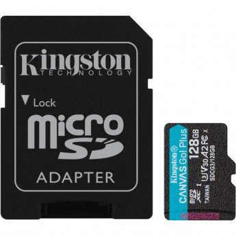 Карта памяти 128Gb MicroSD KINGSTON + SD адаптер (SDCG3/128GB) Карта памяти 128Gb MicroSD KINGSTON + SD адаптер (SDCG3/128GB)