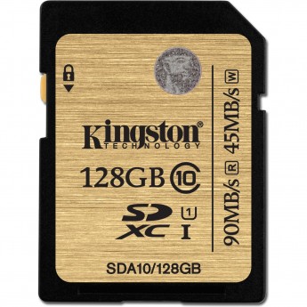 Карта памяти KINGSTON 128GB SDA10-128GB Карта памяти KINGSTON 128GB SDA10-128GB