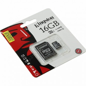 Карта памяти KINGSTON 16GB SDC10G2-16GBSP Карта памяти KINGSTON 16GB SDC10G2-16GBSP