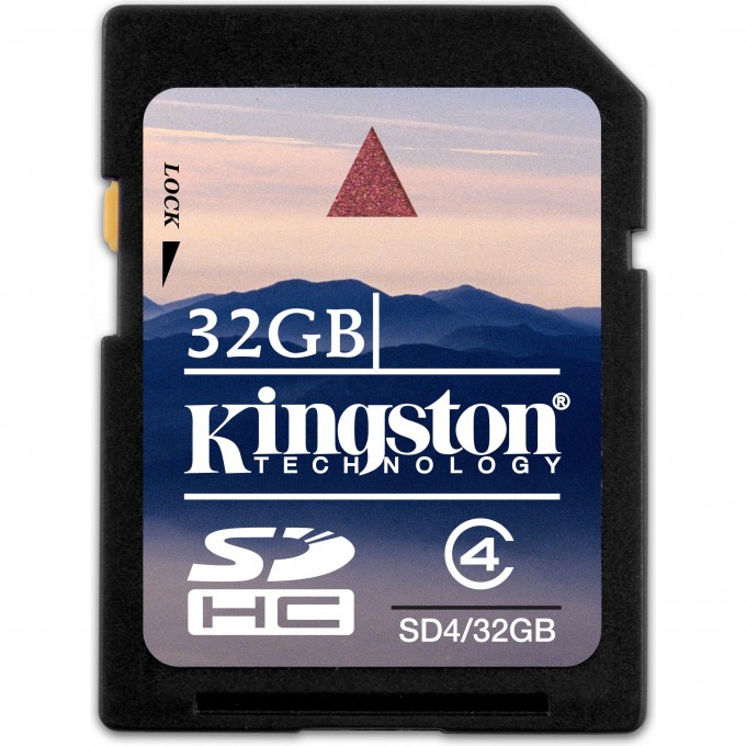 Карта памяти KINGSTON 32GB SD4-32GB 316750