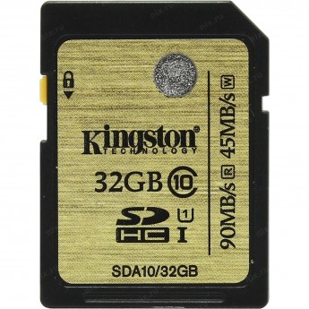 Карта памяти KINGSTON 32GB SDA10-32GB Карта памяти KINGSTON 32GB SDA10-32GB