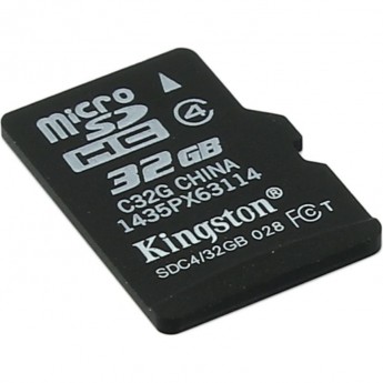 Карта памяти KINGSTON 32GB SDC4-32GBSP Карта памяти KINGSTON 32GB SDC4-32GBSP