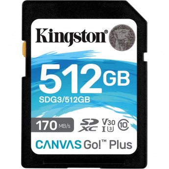 Карта памяти KINGSTON 512GB SDG3/512GB Карта памяти KINGSTON 512GB SDG3/512GB