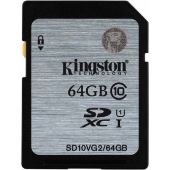 Карта памяти KINGSTON 64GB SD10VG2-64GB Карта памяти KINGSTON 64GB SD10VG2-64GB