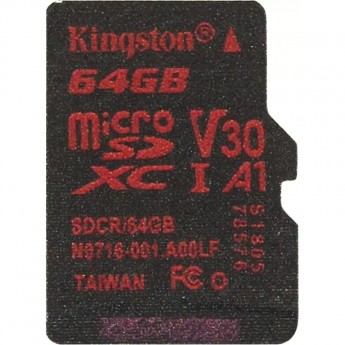 Карта памяти KINGSTON 64GB SDCR-64GB Карта памяти KINGSTON 64GB SDCR-64GB