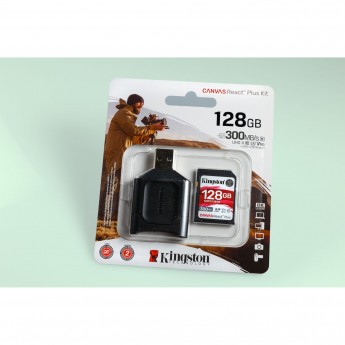 Карта памяти KINGSTON Canvas React Plus 128GB MLPR2/128GB Карта памяти KINGSTON Canvas React Plus 128GB MLPR2/128GB