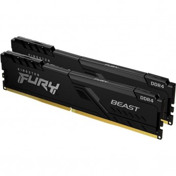Модуль памяти KINGSTON KF432C16BB1K2/32-SP FURY Beast Black 32GB Kit (2x16GB), CL16 DIMM Модуль памяти KINGSTON KF432C16BB1K2/32-SP FURY Beast Black 32GB Kit (2x16GB), CL16 DIMM