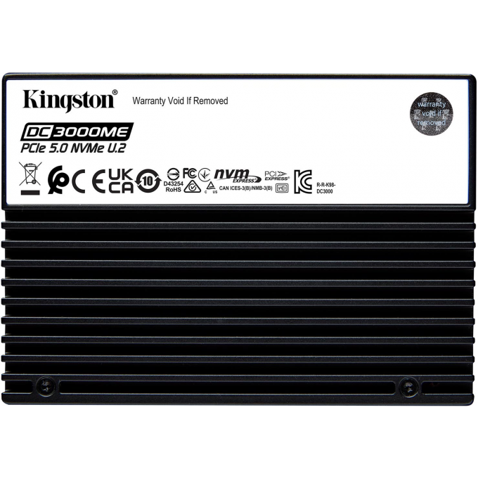 Накопитель SSD 7.68Tb KINGSTON DC3000ME () SEDC3000ME/7T6