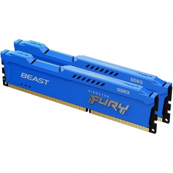 Оперативная память 16Gb DDR-III 1600MHz KINGSTON BEAST BLUE (KF316C10BK2/16) (2x8Gb KIT) Оперативная память 16Gb DDR-III 1600MHz KINGSTON BEAST BLUE (KF316C10BK2/16) (2x8Gb KIT)