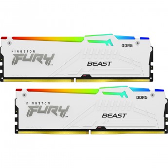 Оперативная память 32Gb DDR5 5600MHz KINGSTON FURY BEAST WHITE RGB (KF556C40BWAK2-32) (2x16Gb KIT) Оперативная память 32Gb DDR5 5600MHz KINGSTON FURY BEAST WHITE RGB (KF556C40BWAK2-32) (2x16Gb KIT)
