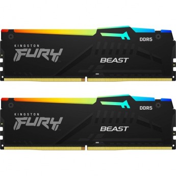 Оперативная память 64Gb DDR5 6000MHz KINGSTON FURY BEAST RGB (KF560C36BBEAK2-64) (2x32Gb KIT) Оперативная память 64Gb DDR5 6000MHz KINGSTON FURY BEAST RGB (KF560C36BBEAK2-64) (2x32Gb KIT)