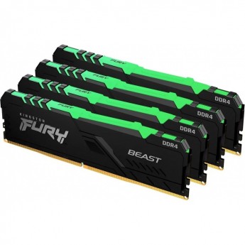 Оперативная память KINGSTON Fury Beast RGB KF436C18BBAK4/128 Оперативная память KINGSTON Fury Beast RGB KF436C18BBAK4/128
