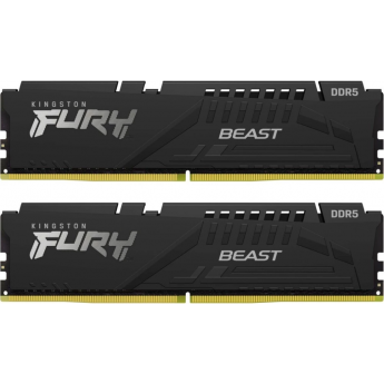 Память оперативная KINGSTON FURY BEAST BLACK EXPO 16GB 6000MT/s DDR5 CL30 DIMM (Kit of 2) Память оперативная KINGSTON FURY BEAST BLACK EXPO 16GB 6000MT/s DDR5 CL30 DIMM (Kit of 2)