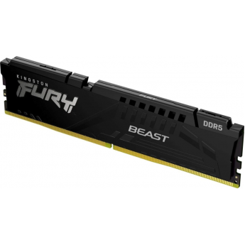 Память оперативная KINGSTON FURY BEAST Black XMP 16GB 6000MT/s DDR5 CL30 DIMM Память оперативная KINGSTON FURY BEAST Black XMP 16GB 6000MT/s DDR5 CL30 DIMM