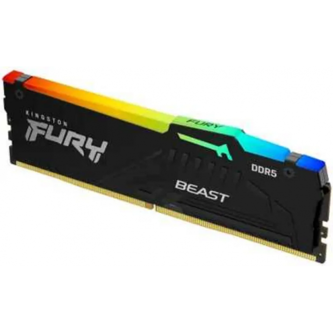 Память оперативная KINGSTON FURY BEAST RGB EXPO 32GB 6000MT/s DDR5 CL30 DIMM KF560C30BBEA-32