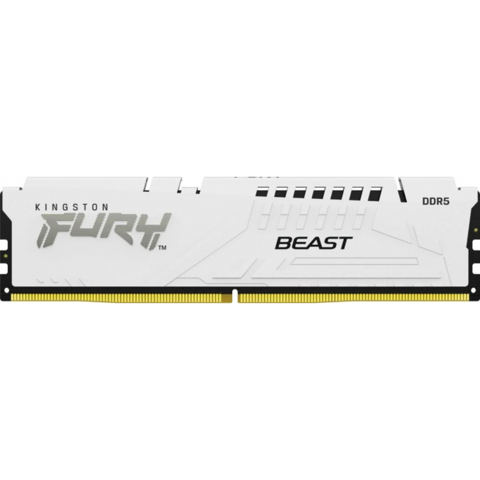 Память оперативная KINGSTON FURY BEAST WHITE EXPO 32GB 5600MT/s DDR5 CL36 DIMM KF556C36BWE-32