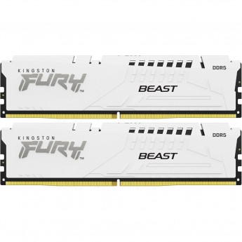 Память оперативная KINGSTON FURY BEAST WHITE EXPO 32GB 6000MT/s DDR5 CL30 DIMM (Kit of 2) Память оперативная KINGSTON FURY BEAST WHITE EXPO 32GB 6000MT/s DDR5 CL30 DIMM (Kit of 2)