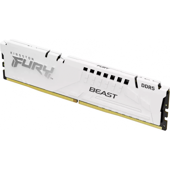 Память оперативная KINGSTON FURY BEAST WHITE XMP 32GB 5600MT/s DDR5 CL40 DIMM KF556C40BW-32