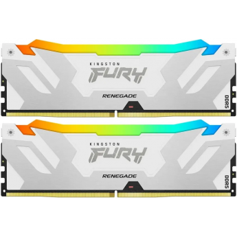 Память оперативная KINGSTON FURY RENEGADE RGB WHITE XMP 32GB 7200MT/s DDR5 CL38 DIMM Память оперативная KINGSTON FURY RENEGADE RGB WHITE XMP 32GB 7200MT/s DDR5 CL38 DIMM