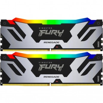 Память оперативная KINGSTON FURY RENEGADE RGB XMP 32GB 7600MT/s DDR5 CL38 DIMM (Kit of 2) Память оперативная KINGSTON FURY RENEGADE RGB XMP 32GB 7600MT/s DDR5 CL38 DIMM (Kit of 2)
