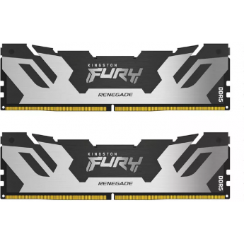 Память оперативная KINGSTON FURY RENEGADE SILVER XMP 32GB 7600MT/s DDR5 CL38 DIMM Память оперативная KINGSTON FURY RENEGADE SILVER XMP 32GB 7600MT/s DDR5 CL38 DIMM