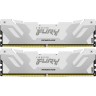 Память оперативная KINGSTON FURY RENEGADE WHITE XMP 32GB 7600MT/s DDR5 CL38 DIMM (Kit of 2) KF576C38RWK2-32