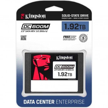 SSD накопитель KINGSTON DC600M SEDC600M/1920G 1920ГБ, 2.5", SATA III SSD накопитель KINGSTON DC600M SEDC600M/1920G 1920ГБ, 2.5", SATA III