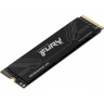 Твердотельный накопитель KINGSTON SSD FURY RENEGADE 2048GB, M.2(22x80mm), NVMe, PCIe 5.0 x4, 3D TLC, R/W 14700/14000MB/s, IOPs 2 200 000/2 200 000, TBW 2000, DWPD 0.5 (12 мес) SFYR2S/2T0